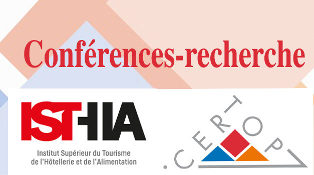 Conférences-recherche ISTHIA-CERTOP 2018-2019, Invités : Bernard SCHÉOU & Dominique DESJEUX
