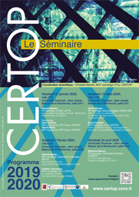 CERTOP Le Séminaire – 2019-2020